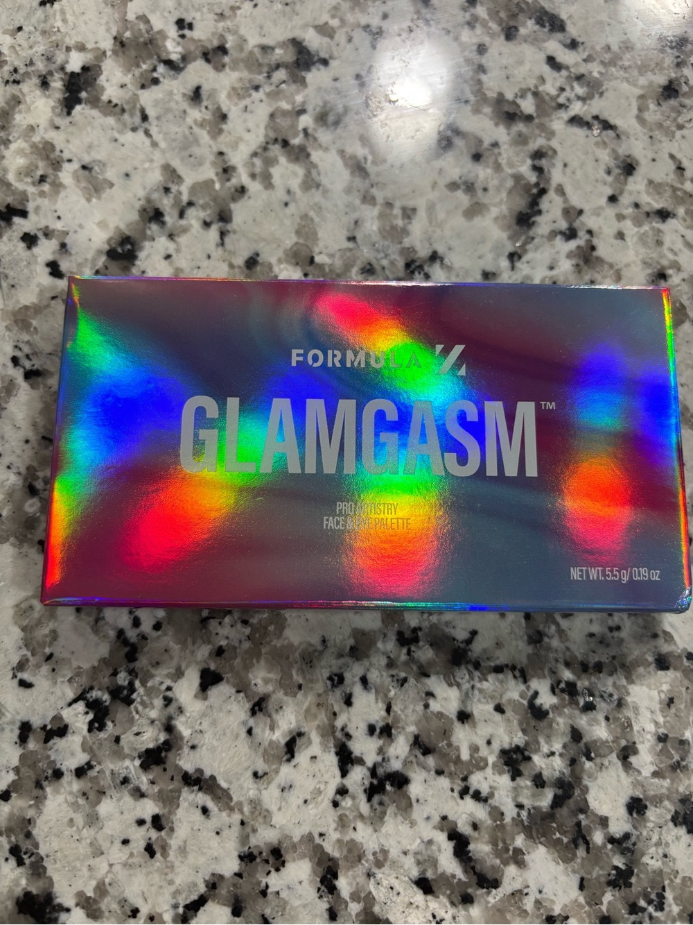 GLAMGASM Holographic Face & Eye Palette